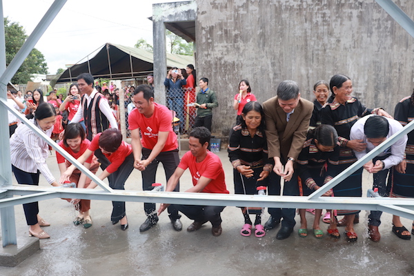 TMS Group xây dựng công trình nước sạch tặng bà con dân tộc thiểu số Gia Lai