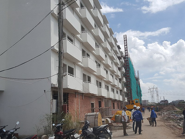  Khu dân cư Lê Thành được quyền cho các đối tượng nhà ở xã hội thuê 930 căn hộ;