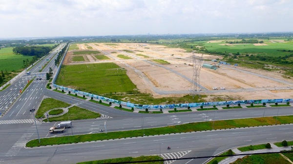 Thông báo của Công ty Cổ phần Đầu tư Xây dựng Công nghiệp Nam Kim về việc không vay vốn bằng tài sản thế chấp là khu đất 43ha ( khu đô thị thương mại, dịch vụ Tân Phú).