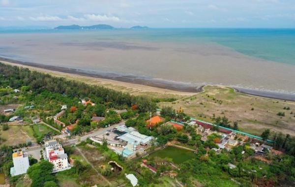 Sau 13 năm từ ngày khởi công, đến nay siêu dự án lấn biển Cần Giờ - Saigon Sunbay vẫn là bãi đất trống