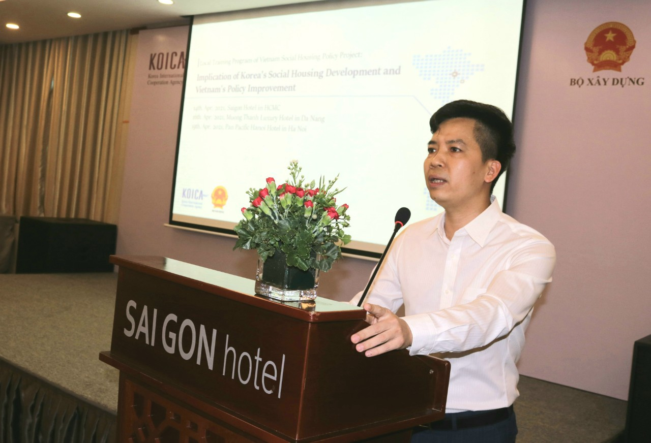 Ông Hà Quang Hưng - Phó Cục trưởng Cục Quản lý nhà và thị trường bất động sản