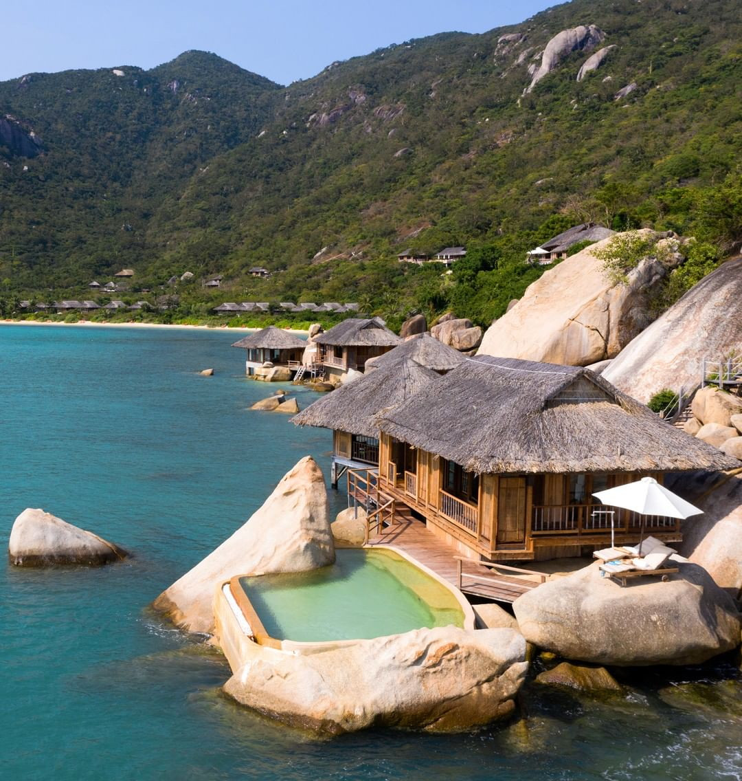 Six Senses Ninh Van Bay đang là khu nghỉ dưỡng đặc biệt cao cấp và nổi tiếng bậc nhất tại Việt Nam