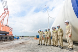 Nhà máy Điện gió Kosy Bạc Liêu: Tăng tốc về đích trước “giờ G”
