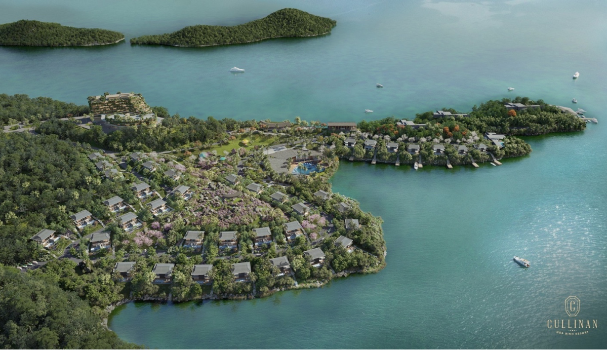 Ngỡ tưởng trên thế giới sẽ không bao giờ có kiệt tác thứ hai nào xứng tầm với Cullinan Diamond thì tại Việt Nam, một quần thể các hòn đảo tại lòng Hồ Hoà Bình lại tạo nên kiệt tácp/hiếm có Cullinan Hoà Bình Resort.