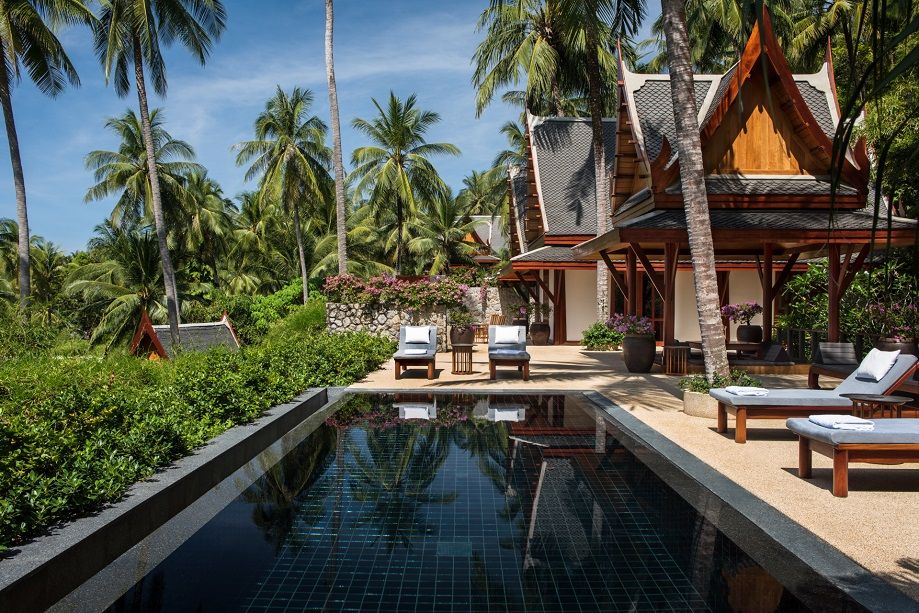 Hồ bơi tại resort đầu tiên của tập đoàn Aman - Amanpuri, Phu Ket, Thái Lan. Ảnh: FTNews.