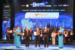 Meey Land nhận giải thưởng Doanh nghiệp Chuyển đổi số xuất sắc tại Vietnam Digital Awards 2021