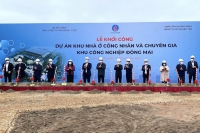 Quảng Ninh khởi công dự án nhà công nhân 5.500 người ở