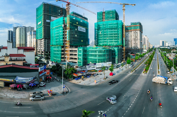guồn cung căn hộ trong quý I.2022 đều ghi nhận sự giảm sút tại hai thị trường Hà Nội và TP.HCM
