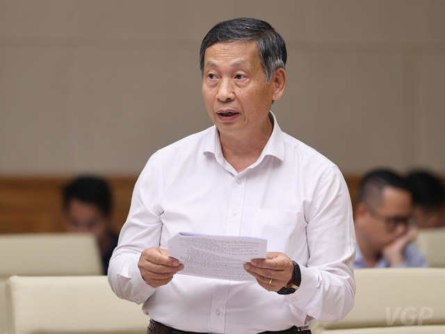 Ông Đỗ Viết Chiến - Phó Chủ tịch kiêm Tổng Thư ký Hiệp hội Bất động sản Việt Nam phát biểu tại Hội nghị