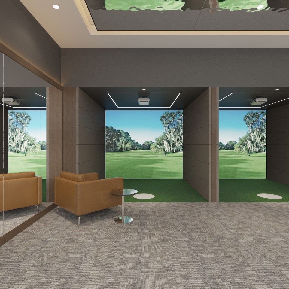Không gian golf 3D – nơi luyện tập bộ môn thể thao quý tộc tại BMG Hà Nội