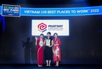 Phát Đạt được bình chọn TOP10 nơi làm việc tốt nhất Việt Nam ngành bất động sản
