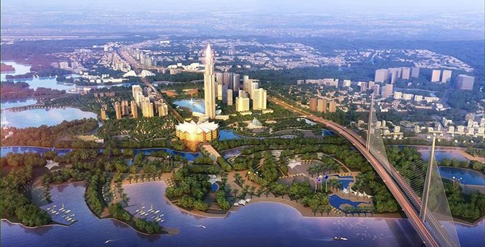 Trục đường Nhật Tân - Nội Bài sẽ phát triển các đô thị thông minh, đồng thời, xây dựng các đô thị gắn với các đầu mối giao thông công cộng.