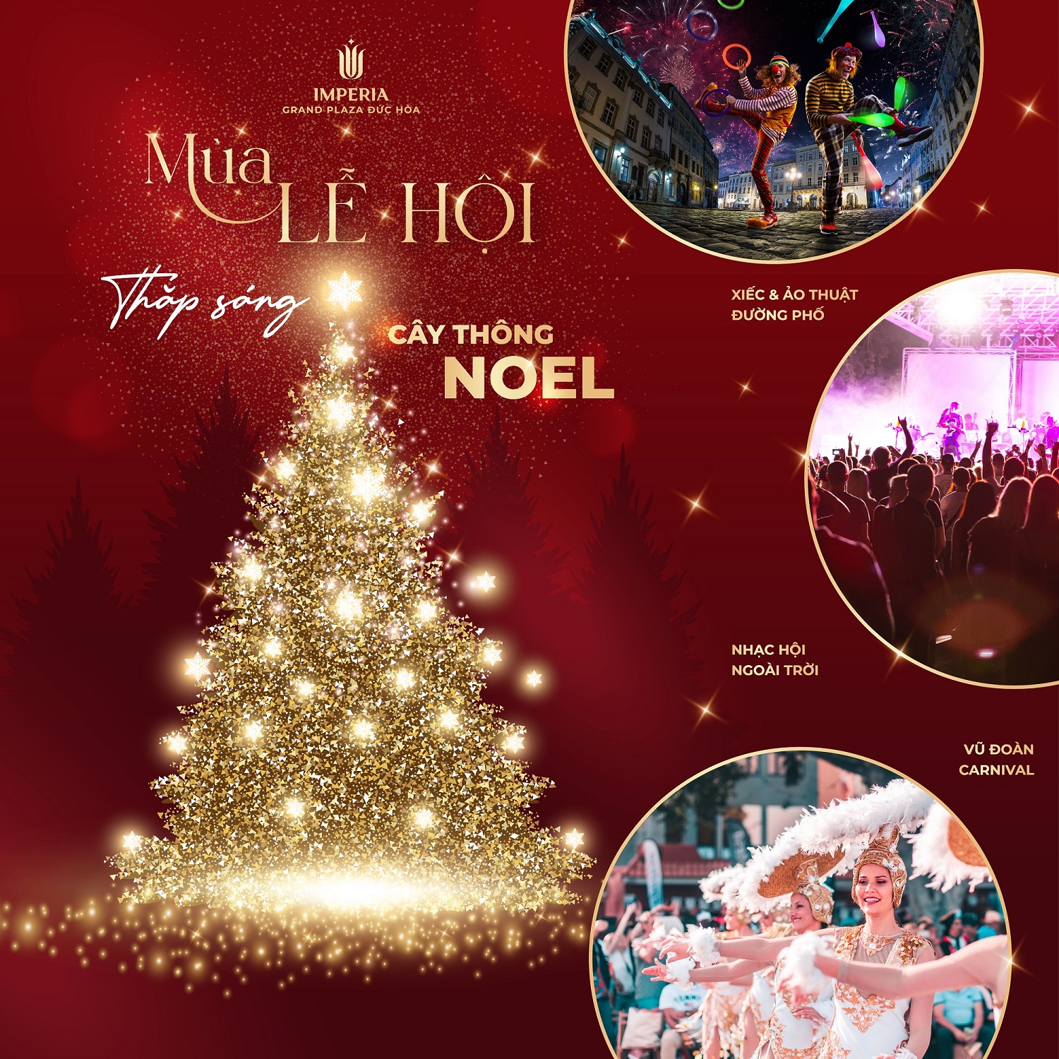 Chuỗi sự kiện đặc sắc và quy mô lần đầu tiên xuất hiện trong dịp Giáng sinh và năm mới tại Đứcp/Hòa.