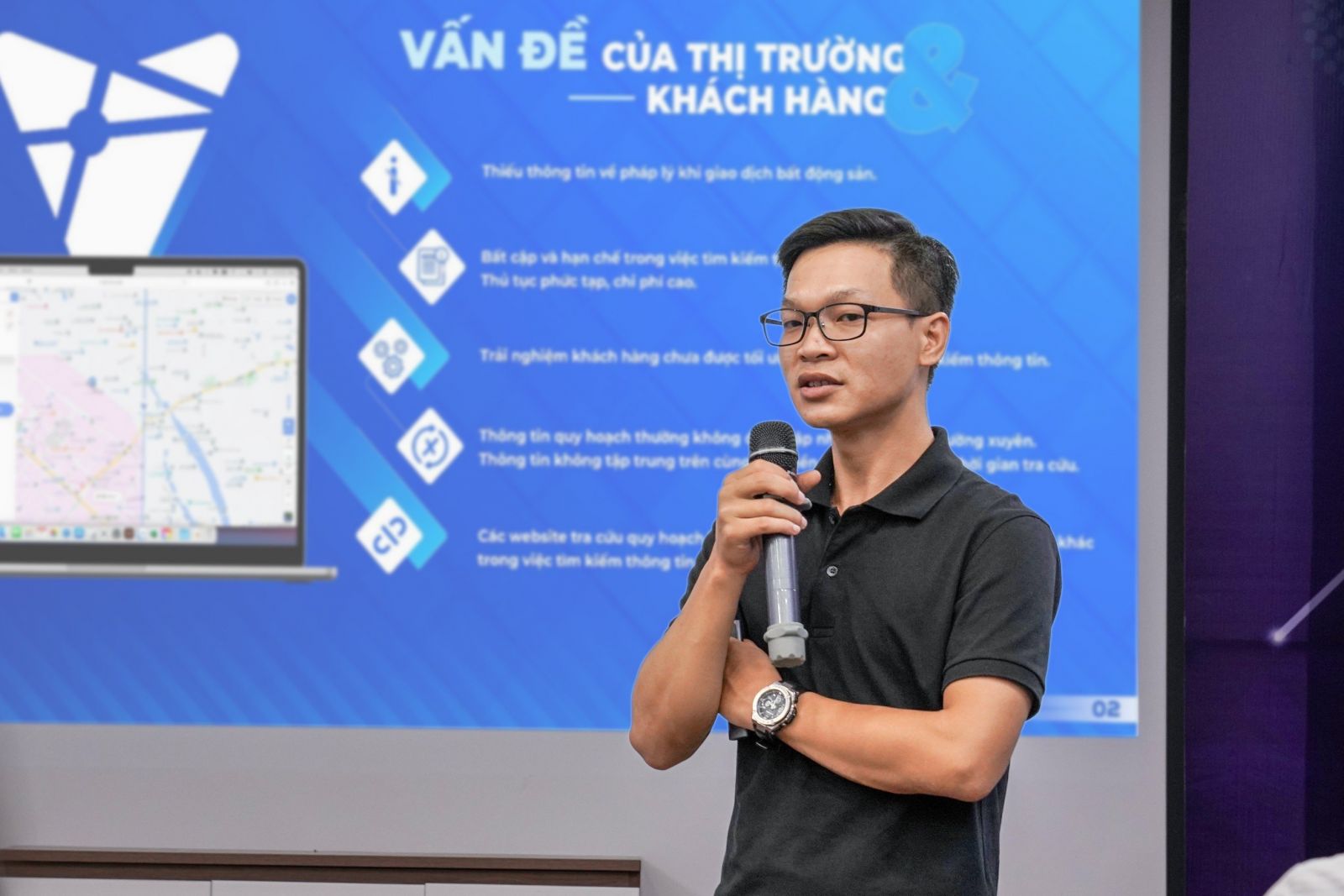 Ông Nguyễn Duy Sơn – Giám đốc Trung tâm Phát triển Hệ thống Thông tin địa lý của Meey Land chia sẻ kỳ vọng về sản phẩm Meey Map trong tương lai.