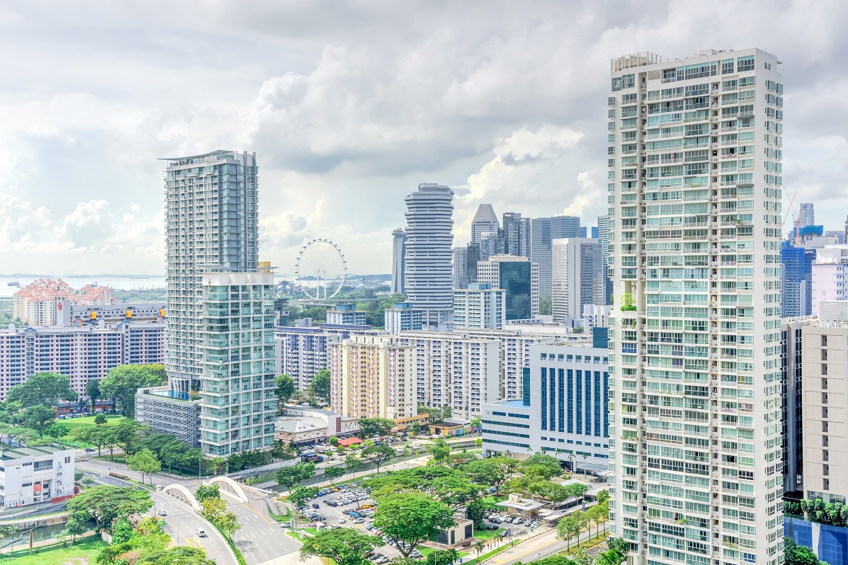 Singapore là quốc gia có giá BĐS cao top đầu châu Á. Ảnh Shutterstock