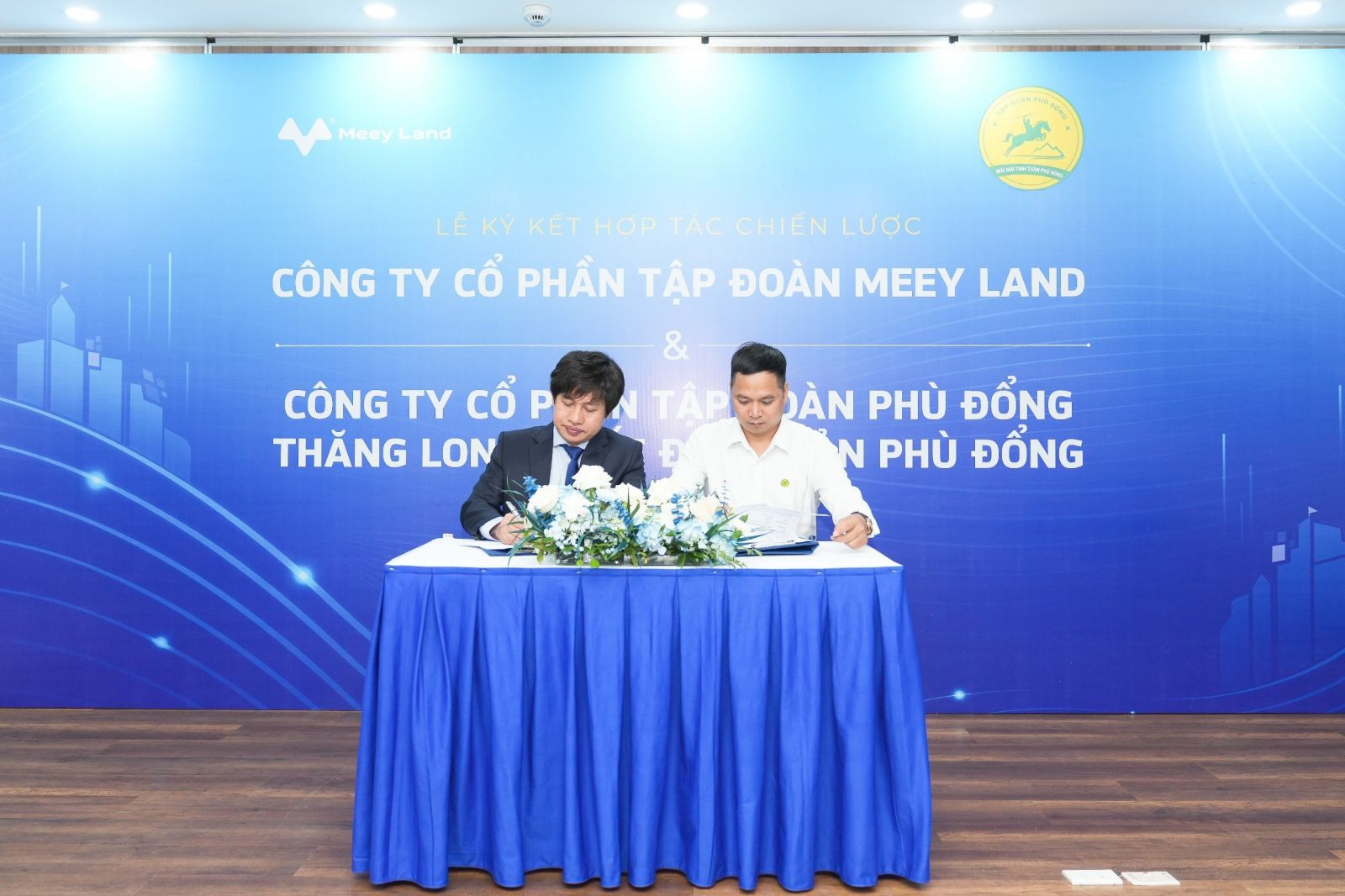 Lễ ký kết hợp tác chiến lược giữa Meey Land và Bất động sản Phù Đổng