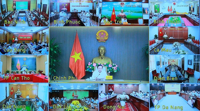 Phó Thủ tướng Trần Hồng Hà cho ý kiến cụ thể đối với kiến nghị của các địa phương về giao đất, thu tiền sử dụng đất theo phân kỳ đầu tư - Ảnh: VGP/Minh Khôi