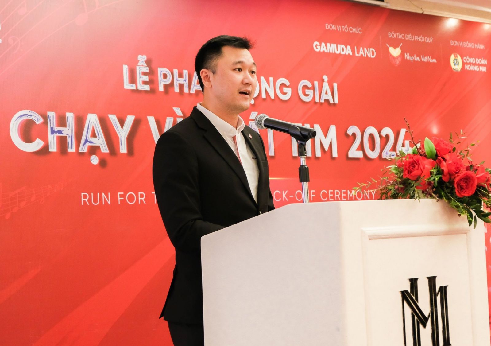 Ông James Lai Siaw Pin - Tổng Giám đốc Gamuda Land Việt Nam chia sẻ tại chương trình
