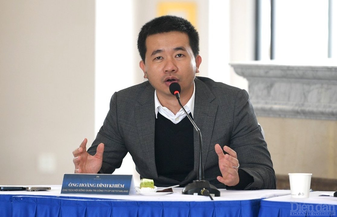 Ông Hoàng Đình Khiêm - Chủ tịch Hội đồng quản trị Công ty CP Vietstarland 