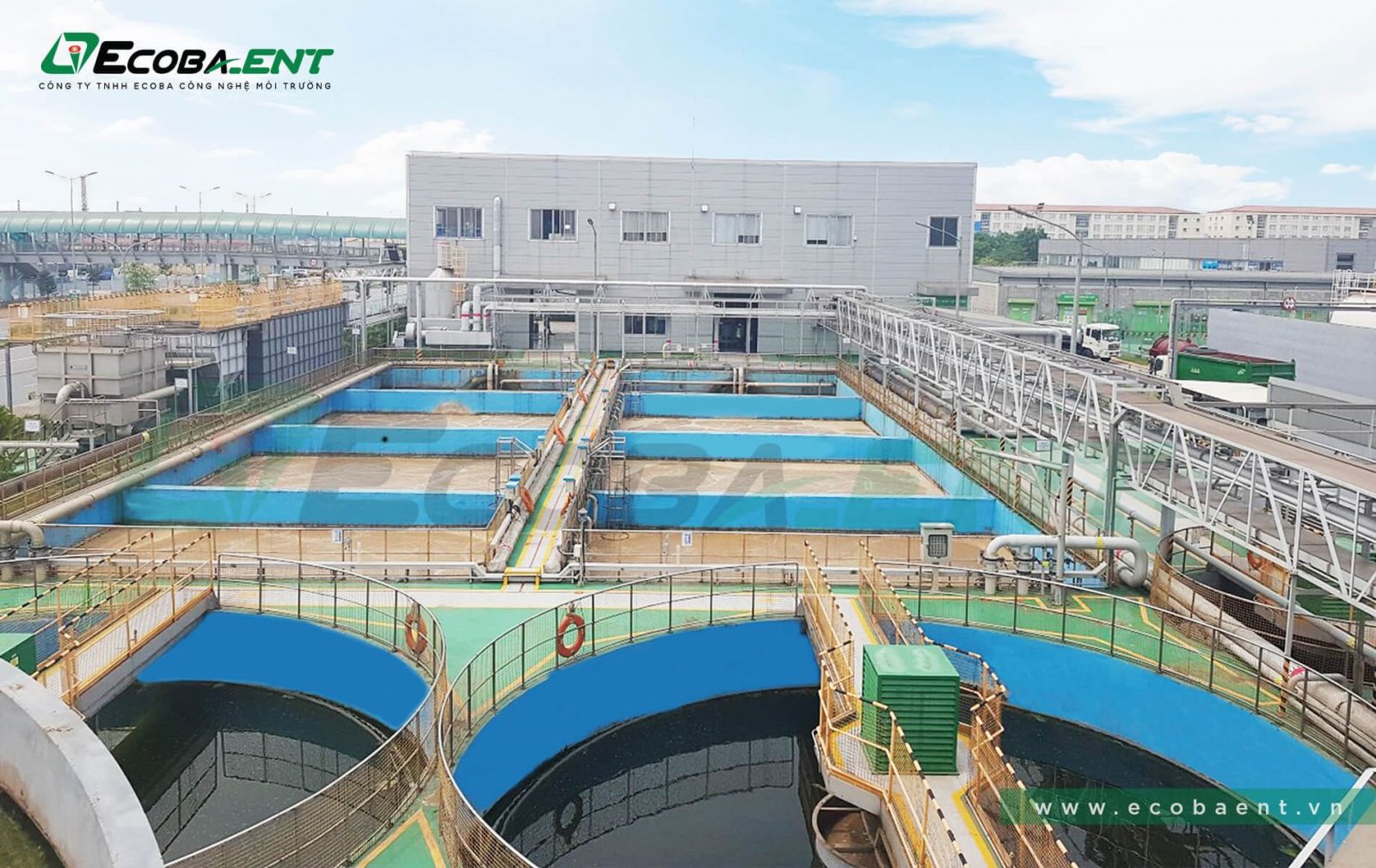 Ecoba ENT là nhà thầu chính dự án xử lý nước thải cho nhiều nhà máy của Samsung tại Việt Nam
