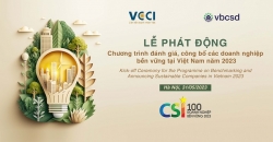 Trực tiếp: Lễ phát động Chương trình đánh giá, công bố các doanh nghiệp bền vững tại Việt Nam 2023