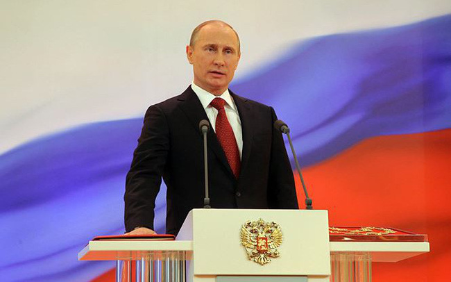 Tổng thống Nga Putin tuyên thệ nhậm chức nhiệm kỳ thứ 4.