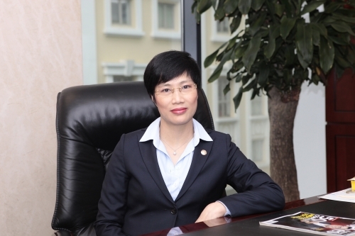 Bà Nguyễn Thị Thanh Hường - Quyền Tổng giám đốc BaoViet Bank.