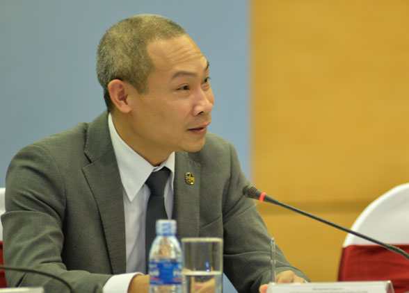 Ông Phan Đức Hiếu, Phó Viện trưởng Viện Nghiên cứu quản lý kinh tế Trung ương (CIEM).