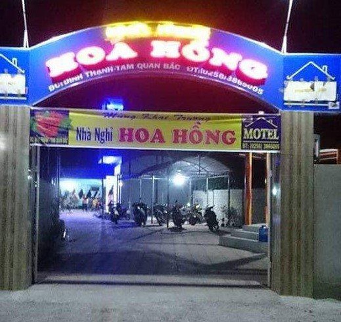 Nhà nghỉ miễn phí cho người khó khăn trú bão tại huyện Hoài Nhơn, tỉnh Bình Định. (Ảnh qua baogiaothong.vn)