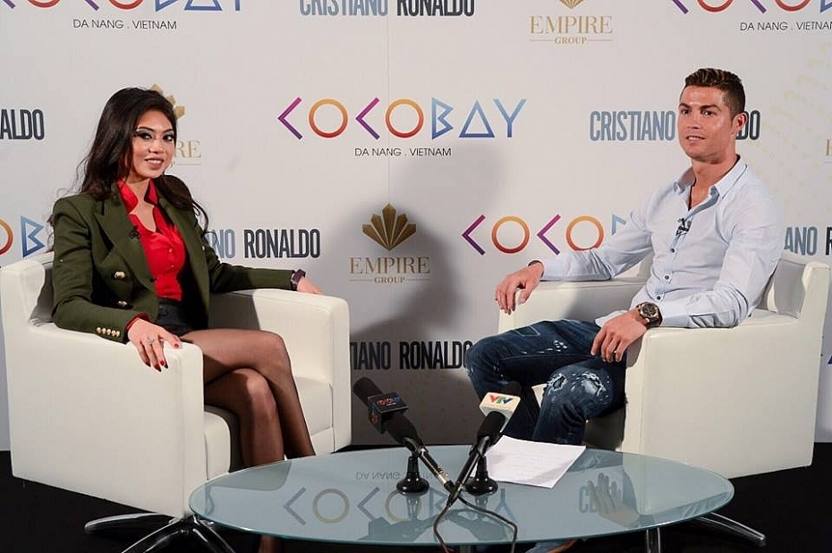 Coco Trần mời được Cristiano Ronaldo quảng cáo cho dự án Cocobay