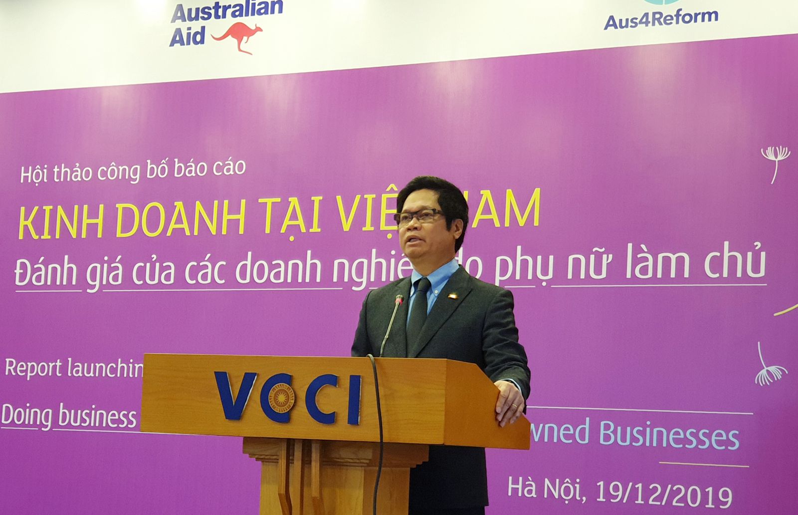 TS Vũ Tiến Lộc, Chủ tịch Phòng Thương mại và Công nghiêp