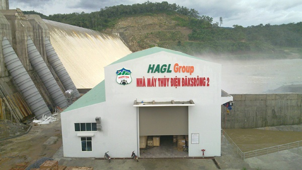 Một nhà máy thủy điện do Hoàng Anh Gia Lai xây dựng. Ảnh: HAGL.