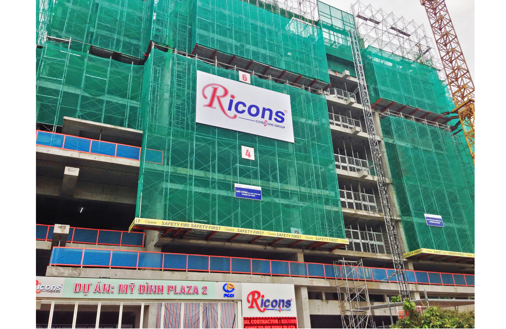 Ricons luôn quảng bá là thành viên của Coteccons Group.