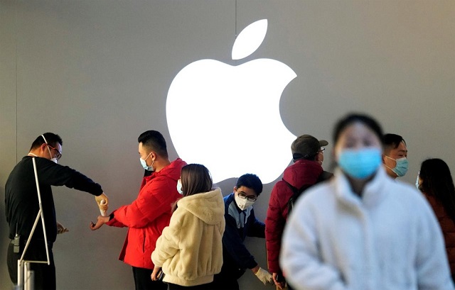 Apple mở rộng thành công sang thị trường Trung Quốc. Ảnh: Reuters.