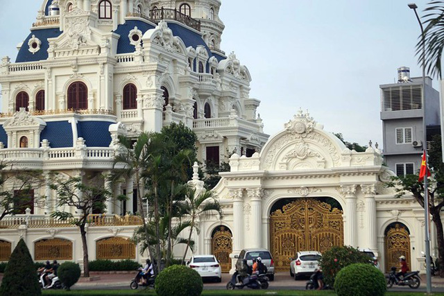 Tòa lâu đài của đại gia Ngô Văn Phát ở TP Hải Phòng.