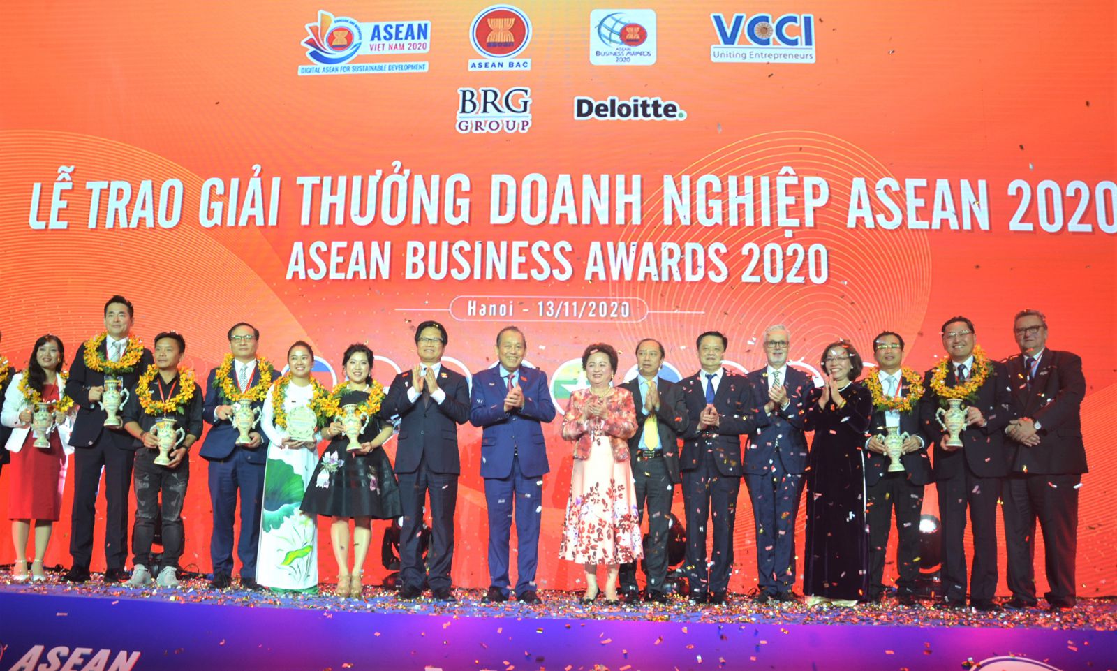 Các doanh nghiệp nhận Giải thưởng Doanh nghiệp ASEAN- ASEAN BUSINESS AWARD (ABA) 2020