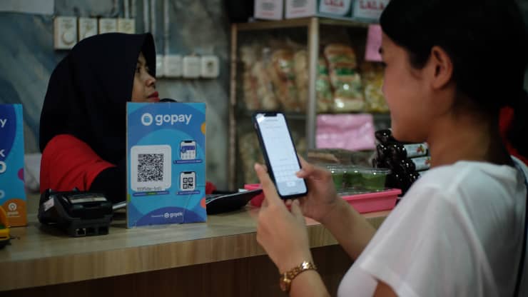 Công ty công nghệ Indonesia GoTo cung cấp các dịch vụ thanh toán theo yêu cầu, thương mại điện tử và thanh toán kỹ thuật số.