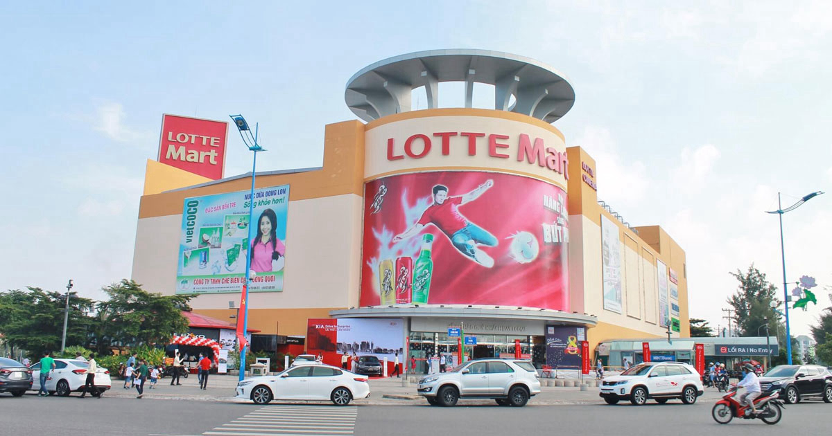Lotte Mart có mặt tại Việt Nam cuối năm 2008. (Ảnh: Lotte).