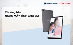 Liên doanh ô tô Hyundai Thành Công Việt Nam triển khai chương trình "Ngàn máy tính cho em"