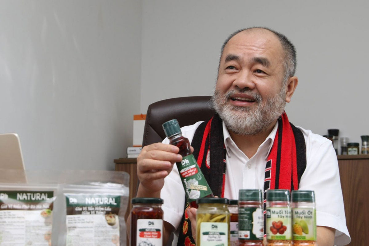 Ông Nguyễn Trung Dũng, CEO Dh Foods. (Ảnh: Thanh niên).