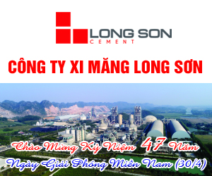 banner Cty xi măng Long Sơn 1 tuần từ ngày 09/5-15/5/2022