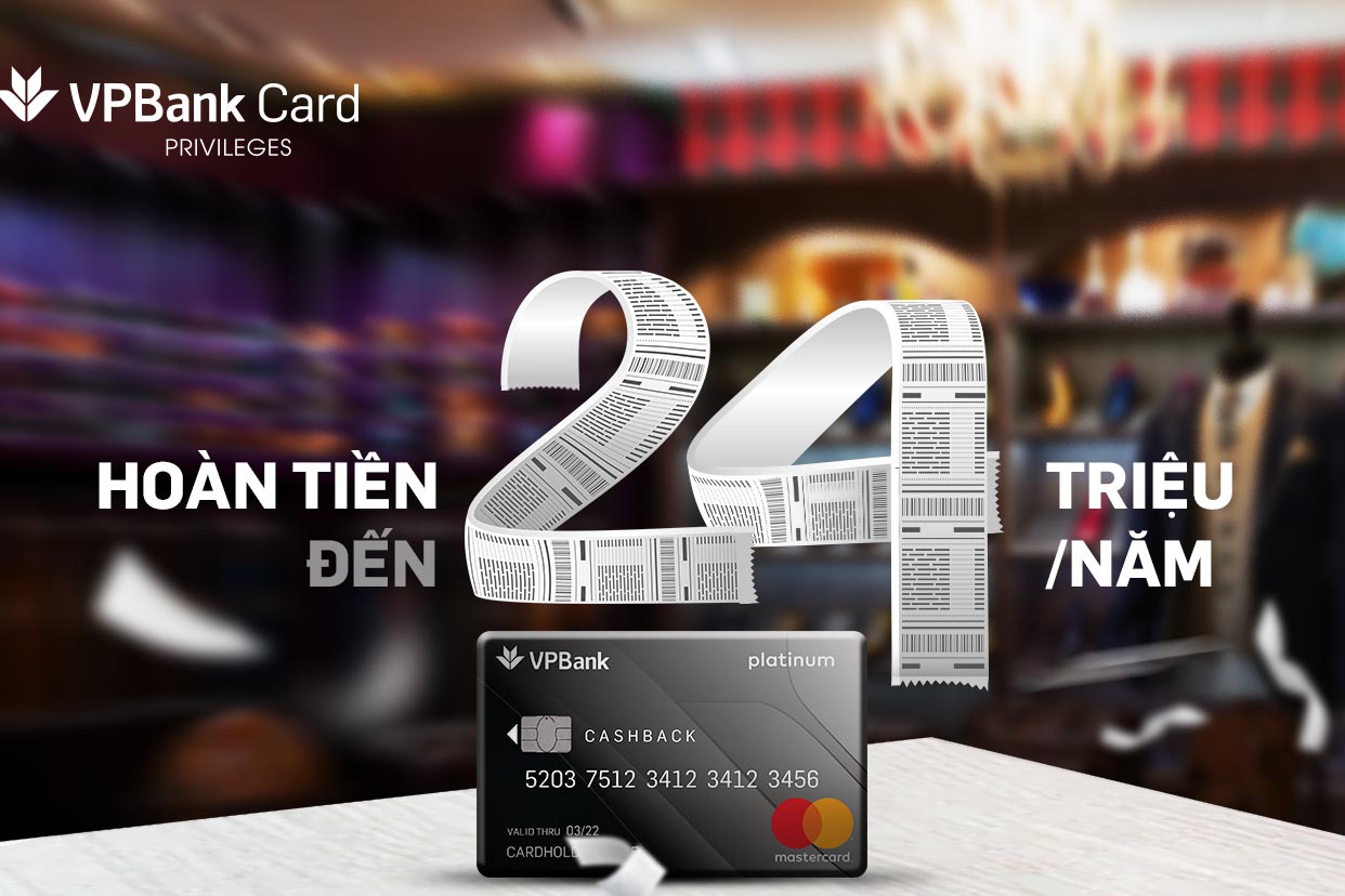 VPBank ra mắt thẻ tín dụng mới nhiều tính năng hấp dẫn khách hàng