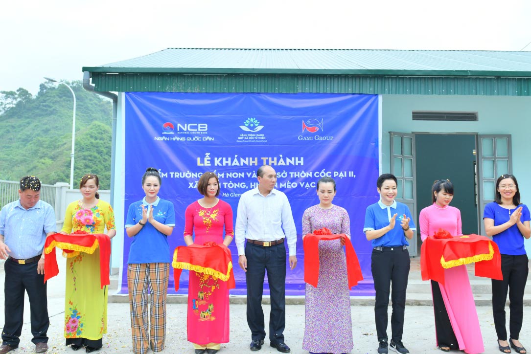 Lễ khánh thành điểm Trường Mầm non và Trụ sở thôn Cốc Pại II, Mèo Vạc, Hà Giang 
