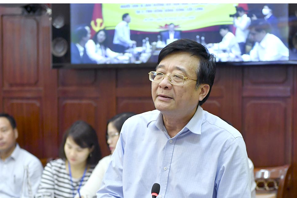 Ông Nguyễn Quốc Hùng-Vụ trưởng Vụ tín dụng các ngành kinh tế NHNN