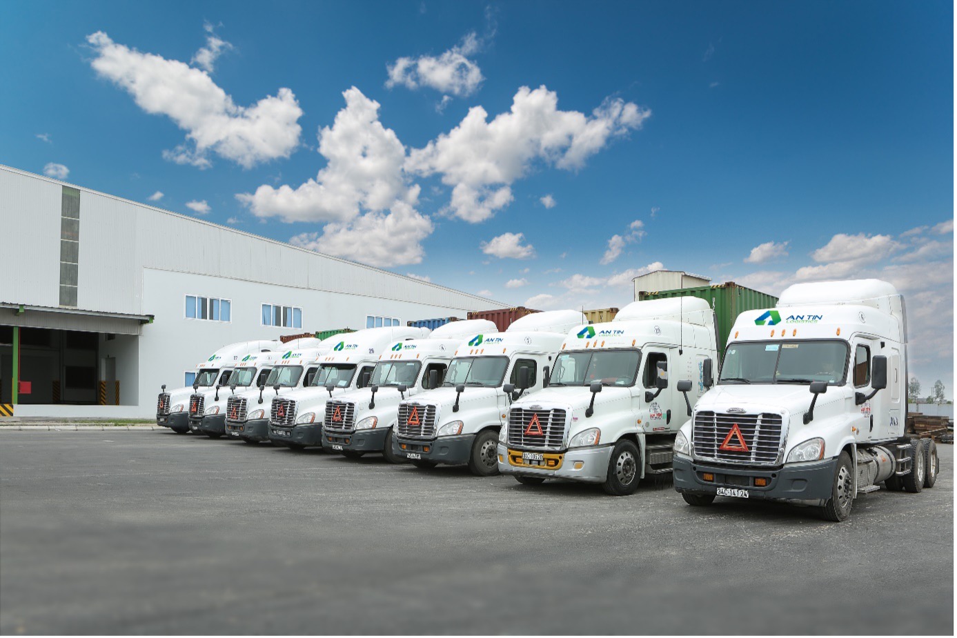An Tín Logistics xây dựng hệ thống kho bãi và xe vận chuyển đạt tiêu chuẩn