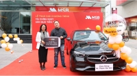 MSB trao xe Mercedes cho khách hàng may mắn