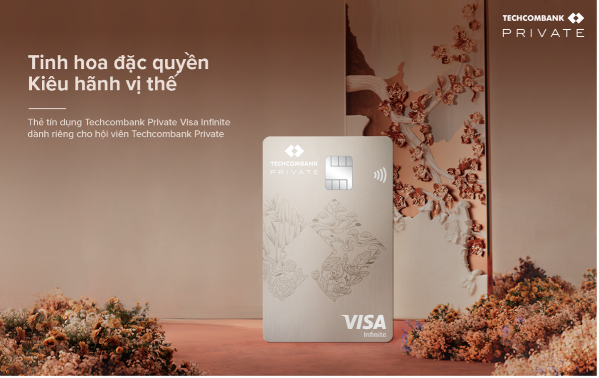  Thẻ tín dụng Techcombank Private Visa Infinite