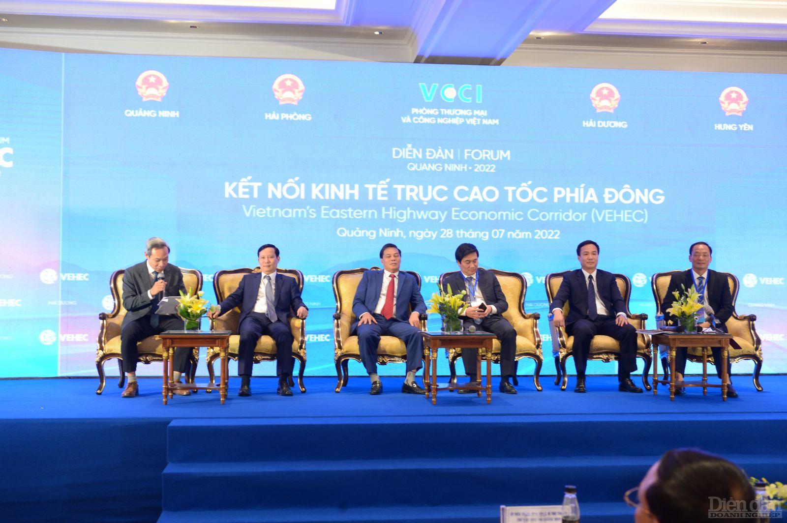VCCI đã có sáng kiến liên kết kinh tế bốn địa phương Hưng Yên, Hải Dương, Hải Phòng và Quảng Ninh dọc theo đường cao tốc Hà Nội - Móng Cái.