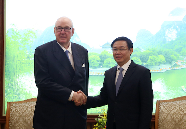 Phó Thủ tướng Vương Đình Huệ cho rằng, Jardines Matheson có thể mở rộng tham gia vào tái cơ cấu doanh nghiệp Nhà nước và các tổ chức tín dụng tại Việt Nam