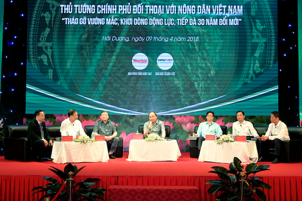 Hội nghị Thủ tướng Chính phủ đối thoại với nông dân, với chủ đề 